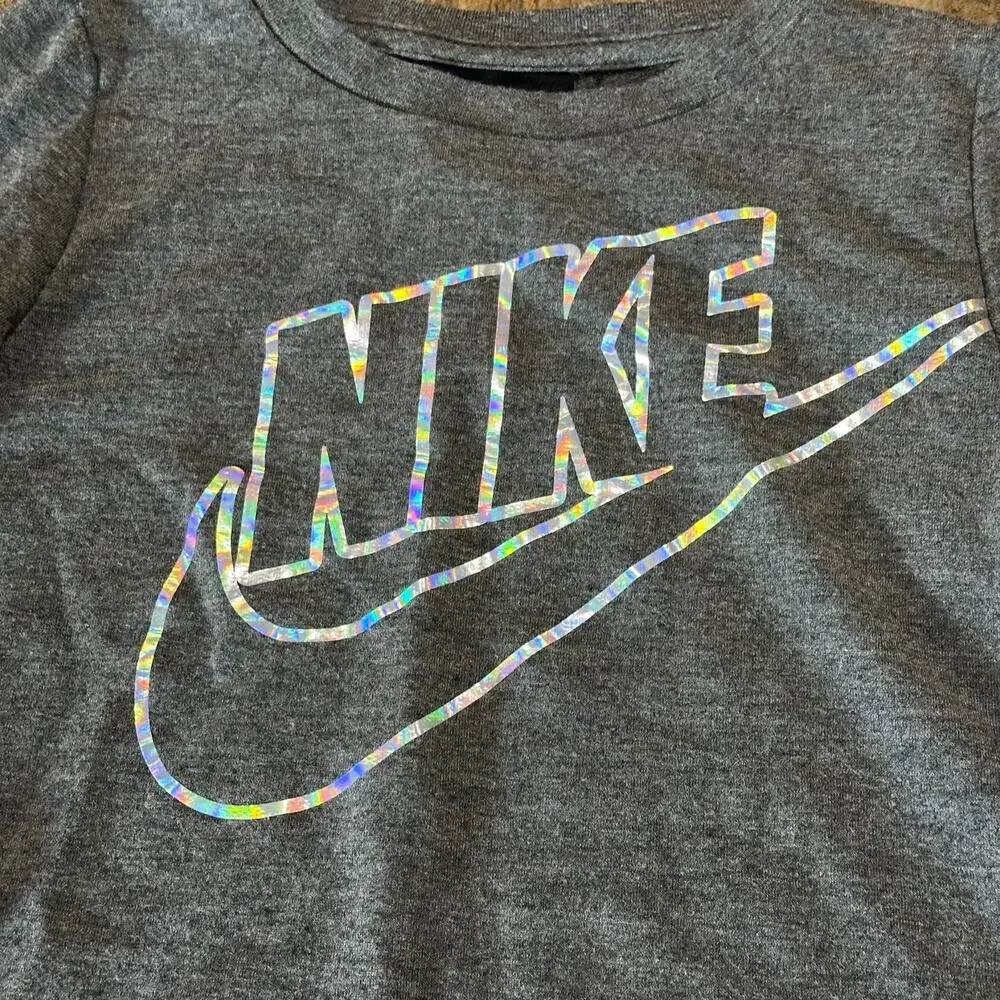 Nike Sweatshirt sz 4T Grey Nike Logo Sweatshirt
